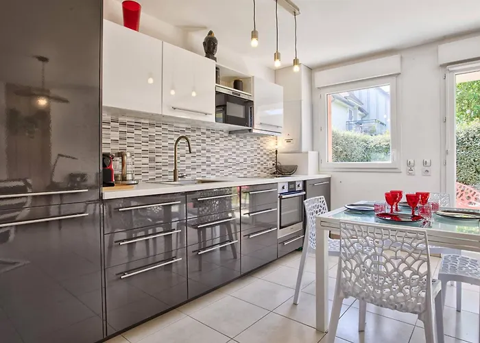 アパート Refuge Calme Pres De La Et Du Golf A Cabourg, Animaux Admis, Pour 4 Personnes - Fr-1-788-92